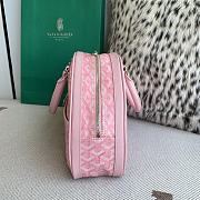 Fortok Goyard Goyardine St.Jeanne Bag Pink 35×33x11.5cm - 6