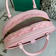 Fortok Goyard Goyardine St.Jeanne Bag Pink 35×33x11.5cm - 4