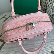 Fortok Goyard Goyardine St.Jeanne Bag Pink 35×33x11.5cm - 5