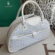 Fortok Goyard Goyardine St.Jeanne Bag White 35×33x11.5cm - 2
