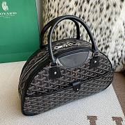 Fortok Goyard Goyardine St.Jeanne Bag Black 35×33x11.5cm - 2