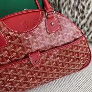 Fortok Goyard Goyardine St.Jeanne Bag Red 35×33x11.5cm - 2