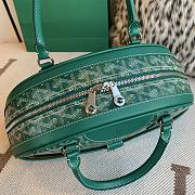 Fortok Goyard Goyardine St.Jeanne Bag Green 35×33x11.5cm - 6