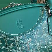 Fortok Goyard Goyardine St.Jeanne Bag Green 35×33x11.5cm - 4