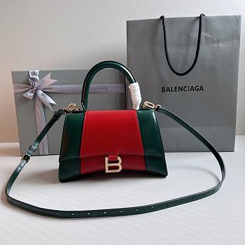 Fortok Gucci The Hacker Project Hourglass Green&Red Bag 23x10x14cm