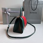 Fortok Gucci The Hacker Project Hourglass Green&Red Bag 23x10x14cm - 5