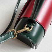 Fortok Gucci The Hacker Project Hourglass Green&Red Bag 23x10x14cm - 3