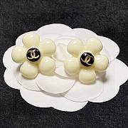 Fortok Chanel 2023 Classic Camellia Flower Stud Earrings - 1