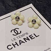 Fortok Chanel 2023 Classic Camellia Flower Stud Earrings - 5