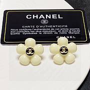 Fortok Chanel 2023 Classic Camellia Flower Stud Earrings - 3
