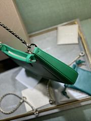 Fortok Bvlgari Serpenti Baia Shoulder Bag Green 27.5x18x4.5cm - 6