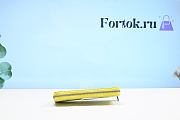 Fortok Louis Vuitton Zippy Vertical Wallet Lime 10x20x2cm - 5