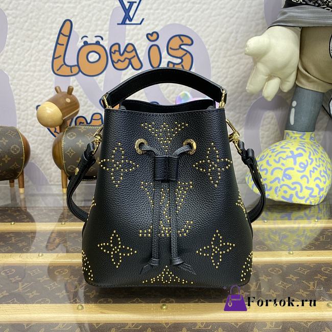 Fortok Louis Vuitton Néonoé BB Bag Black M46734 20x20x13cm - 1