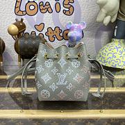 Fortok Louis Vuitton Pico Bella Bag Grey M82731 10.5x13x11cm - 3