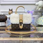Fortok Louis Vuitton Locky BB Monogram Canvas And Fleece Bag M46318 21x17x8cm - 1
