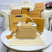 Fortok Louis Vuitton Capucines BB Bag Beige M59267 27x18x9cm - 4