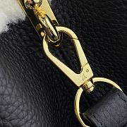 Fortok Louis Vuitton Capucines BB Bag Black M59267 27x18x9cm - 2