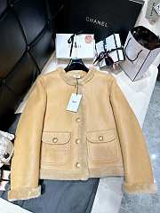 Fortok Celine Sheepskin Fleece Jacket - 1