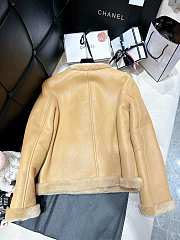 Fortok Celine Sheepskin Fleece Jacket - 4