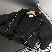 Fortok MiuMiu 23 Short-cut Nylon Down Jacket Black - 6