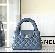 Fortok Chanel 23K Kelly Bag Blue 19x13x7cm - 1