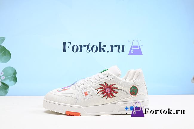 Fortok Louis Vuitton Time Out LV x YK Sneakers White 1ABD81 - 1
