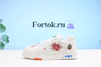 Fortok Louis Vuitton Time Out LV x YK Sneakers White 1ABD81