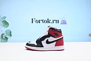 Nike Air Jordan 1 Mid Chicago White Toe Sneakers - 1