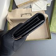 Fortok Gucci Blondie Long Wallet Black 760302 19x10x3.5cm - 6