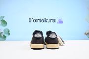 Fortok Nike Travis Louis Vuitton CM7866-126 Black Brown Sneakers - 2