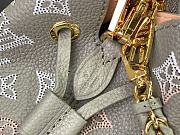 Fortok Louis Vuitton Bella Bag Grey M23388 19x22x14cm - 6