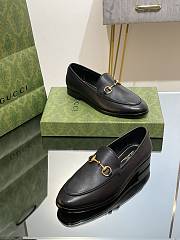 Fortok Gucci Horsebit Loafers Leather in Black - 4