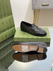 Fortok Gucci Horsebit Loafers Leather in Black - 3