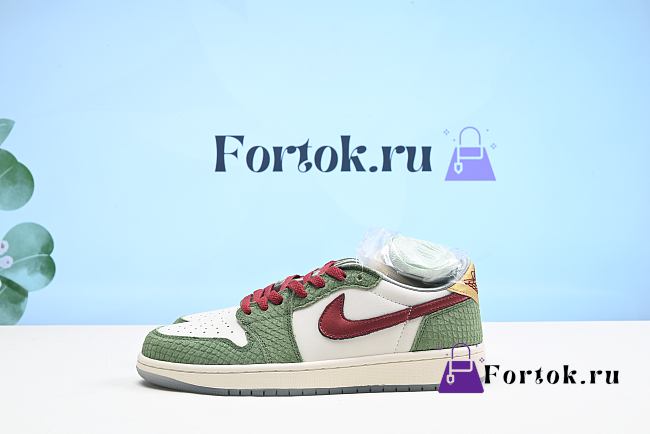 Fortok Air Jordan 1 Low OG  FV3565-100 Sneakers - 1