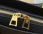 Fortok Louis Vuitton OnTheGo East West Bag Black M23640 25x13x10cm  - 2