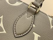 Fortok Louis Vuitton OnTheGo Monogram Empreinte Leather Bag Biocolor 25x13x10cm - 2