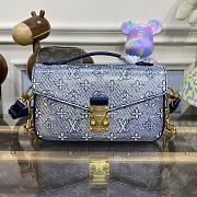 Fortok Louis Vuitton Pochette Métis East West Bag Blue M22834 21.5x13.5x6cm - 1