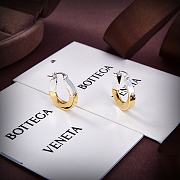 Fortok Bottega Veneta Gold and Silver Earrings - 4