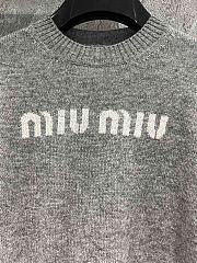 Fortok MiuMiu Grey High Waist Sweater - 6