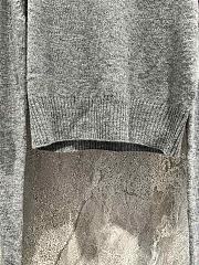 Fortok MiuMiu Grey High Waist Sweater - 5