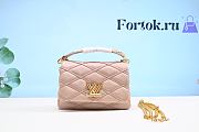 Fortok Louis Vuitton GO-14 Twist Bag Beige M23568 23x16x10cm - 1