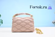 Fortok Louis Vuitton GO-14 Twist Bag Beige M23568 23x16x10cm - 5