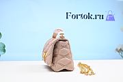 Fortok Louis Vuitton GO-14 Twist Bag Beige M23568 23x16x10cm - 4