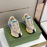 Fortok Gucci Run Snearker Yellow Suede - 1