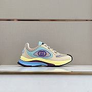 Fortok Gucci Run Snearker Yellow Suede - 6