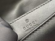 Fortok Gucci Black Marmont Chain Shoulder Bag Black Buckle 22x13x6cm - 3