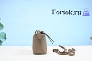 Fortok Loewe Small Puzzle Bag Taupe 18x8x12cm - 5