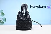 Fortok Dior Toujours Bag Black 28.5x19x21cm - 6