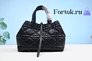 Fortok Dior Toujours Bag Black 28.5x19x21cm - 2