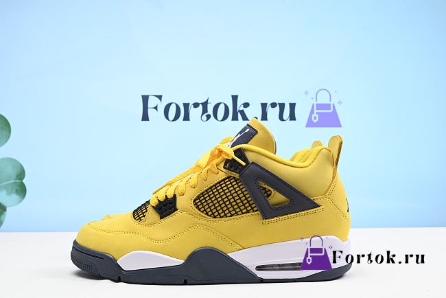 Fortok Nike Air Jordan 4 Retro ‘Lightning’ 2021 CT8527-700 Sneakers - 1
